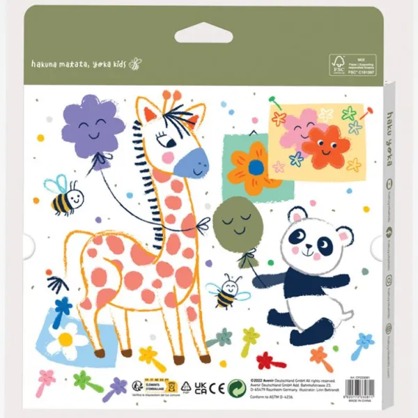 National Trust 12 Eco-friendly Smile Colouring Crayons Discount