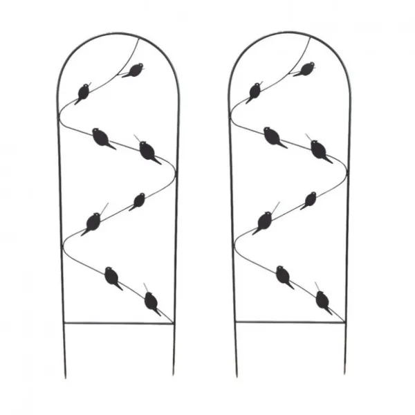 National Trust Birds on Wire Trellis, Set of 2 Outlet