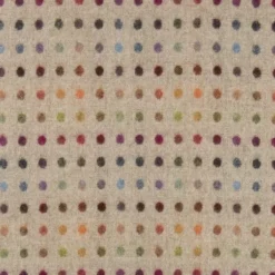 National Trust Bronte by Moon Beige Polka Merino Throw Fashion