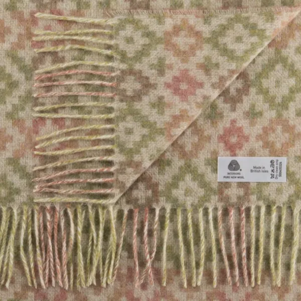 National Trust Bronte by Moon Dartmouth Green Throw Hot