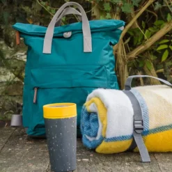 National Trust Canfield B Medium Teal ROKA Backpack New