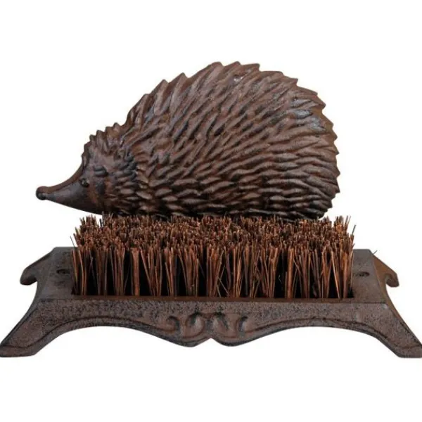 National Trust Cast Iron Hedgehog Boot Brush Outlet