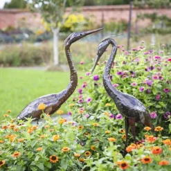 National Trust Feathered Heron Sculpture, Neck Down Pose Sale