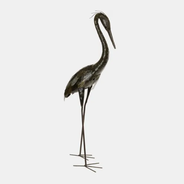 National Trust Feathered Heron Sculpture, Neck Down Pose Sale