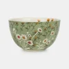 National Trust Gisela Graham Stoneware Bowl, Green Wild Daisy Clearance