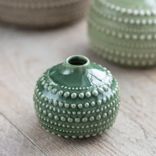 National Trust Green Castello Bud Vase Discount