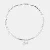 National Trust Just Trade Silver Plated Green and Rose Bead Bangle Discount