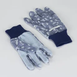 National Trust Ladies Cotton Meadow Garden Gloves, Triple Pack Hot