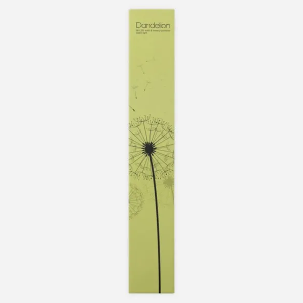 National Trust LED Solar Dandelion Outdoor Light 35cm, Green Outlet