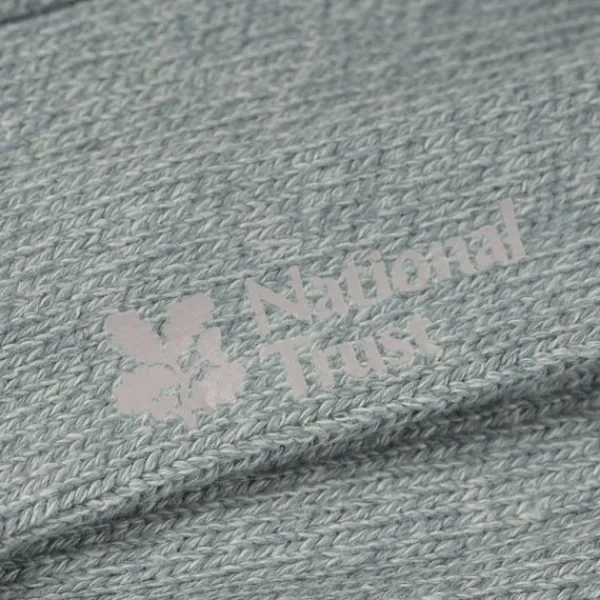 National Trust Bamboo Cotton Boot Socks, Sea Mist Online