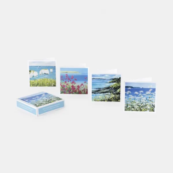 National Trust Coastal Flowers Notecards, x20 Outlet