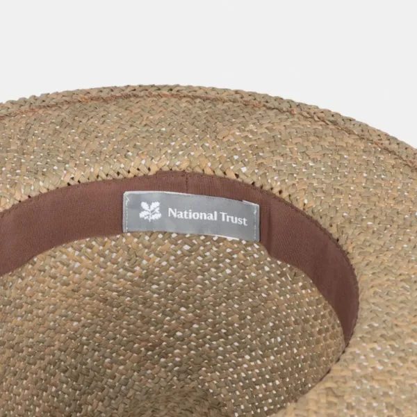National Trust Fedora with Brown Band Fashion