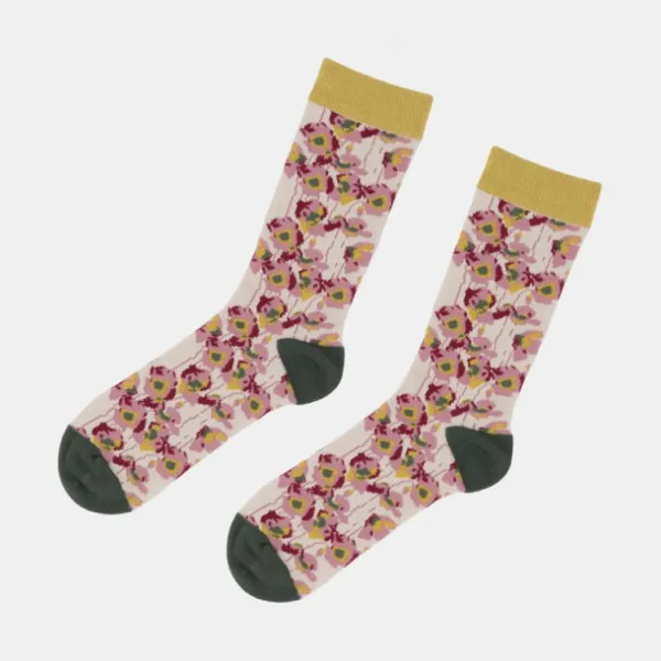 National Trust Flower Meadow Bamboo Socks Outlet