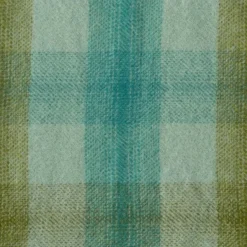 National Trust Green Meadow Check Waterproof Backed Picnic Rug Hot