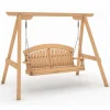 National Trust Oak Swing Chair, 3 Seater Outlet