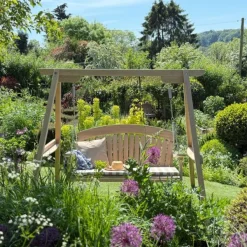 National Trust Oak Swing Chair, 3 Seater Outlet