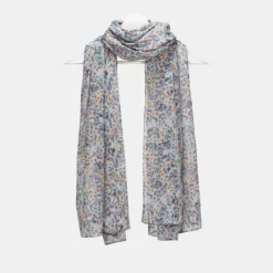 National Trust Quarry Bank Ditsy Floral Organic Cotton Scarf Sale
