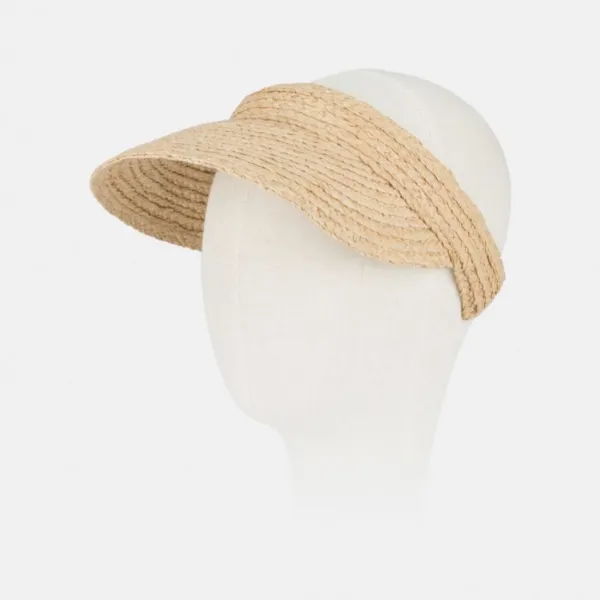 National Trust Raffia Visor on Headband Clearance