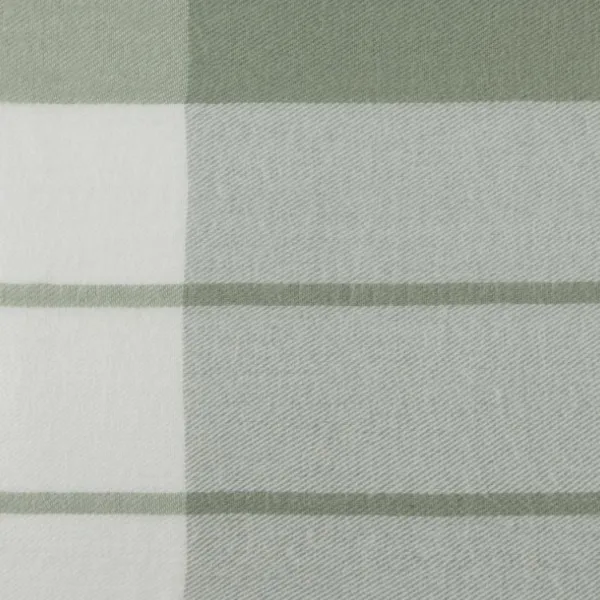 National Trust Recycled Polyester Throw, Soft Green Hot