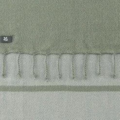 National Trust Recycled Polyester Throw, Soft Green Hot
