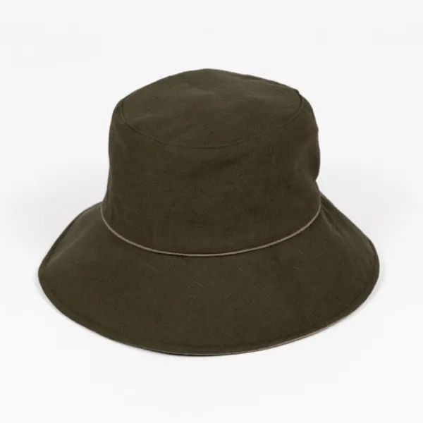 National Trust Reversible Khaki Hat Best