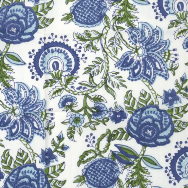 National Trust Table Runner, Block Print Clearance