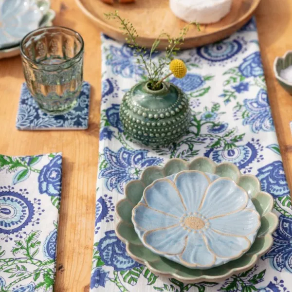 National Trust Table Runner, Block Print Clearance