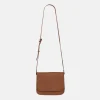 National Trust Tan Leather Small Cross Body Bag Sale