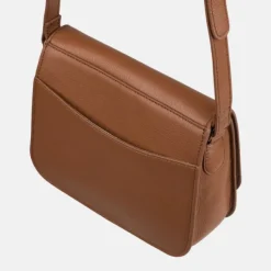 National Trust Tan Leather Small Cross Body Bag Sale