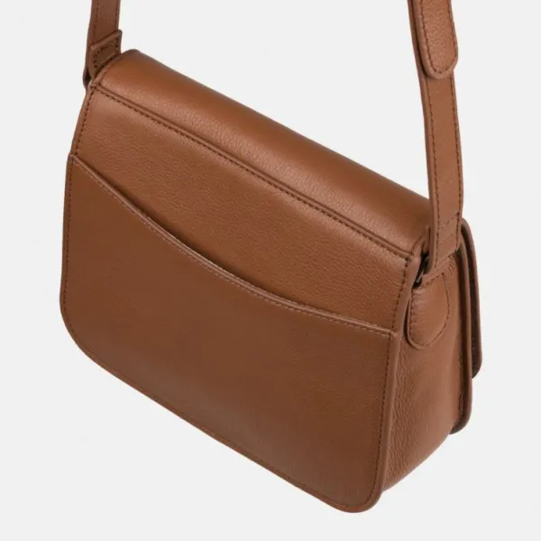 National Trust Tan Leather Small Cross Body Bag Sale