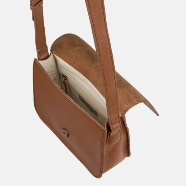 National Trust Tan Leather Small Cross Body Bag Sale