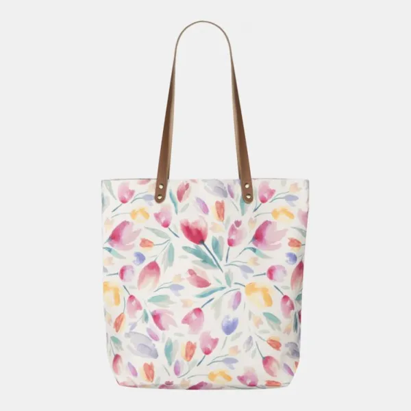 National Trust Tulip Meadow Organic Cotton Shopper Bag Fashion