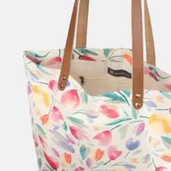 National Trust Tulip Meadow Organic Cotton Shopper Bag Fashion