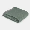 National Trust Twill Throw, Sage Green Outlet