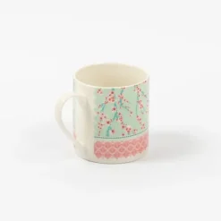 National Trust Pink Blossom Bone China Recycled Mug Outlet