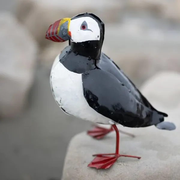 National Trust Recycled Puffin Sculpture Best
