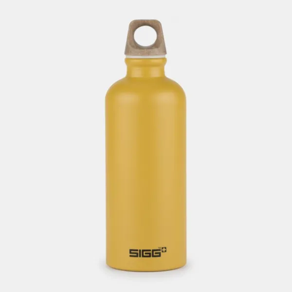 National Trust SIGG MyPlanet Mustard Water Bottle, 600ml Clearance