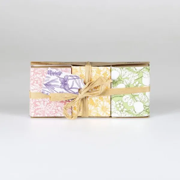National Trust Soap Folk Small Kinds Soap, Set of 3 Clearance