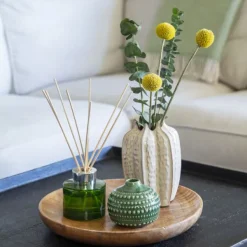 National Trust Taupe Pod Vase Hot