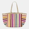 National Trust The Braided Rug Company Multicolour Stripe Tote Bag Online