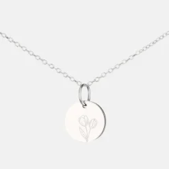 National Trust The Old Farmhouse Jewellery Tulip Sterling Silver Necklace Outlet