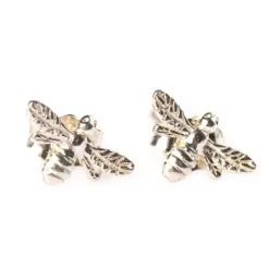 National Trust The Old Farmhouse Jewellery Stud Earrings, Bee Clearance