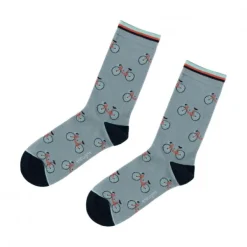 National Trust Thought Bicycle Organic Cotton Socks Fashion