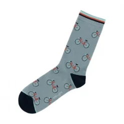National Trust Thought Bicycle Organic Cotton Socks Fashion