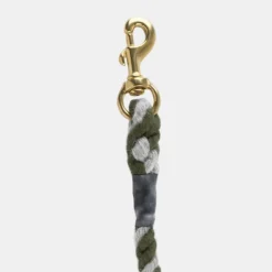 National Trust Tweedmill Rope Dog Lead, Olive/Grey New