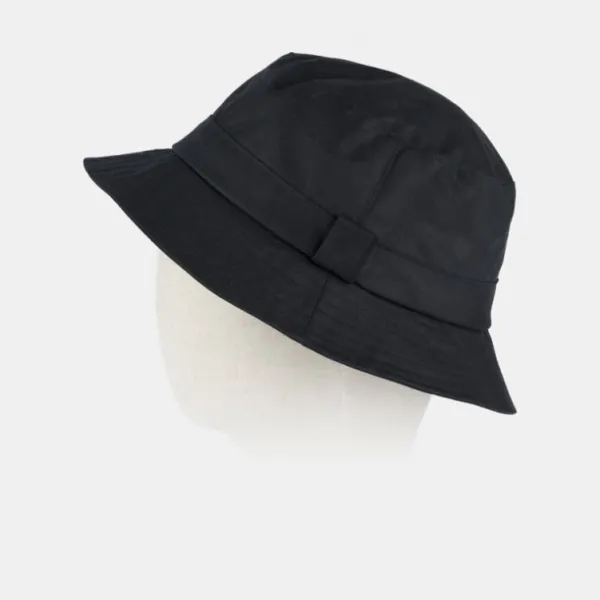National Trust Tweedmill Wax Drop Brim Navy Hat Clearance