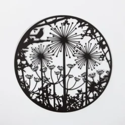 National Trust Wall Art, Hedgerow with Blackbirds, Allium and Cow Parsley Sale