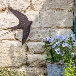 National Trust Wall Ornament, Swallow with Poetry Online