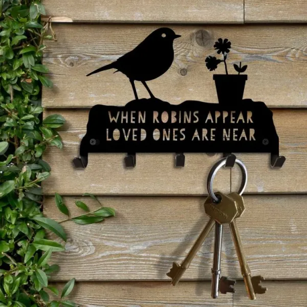 National Trust When Robins Appear Key Hook Discount