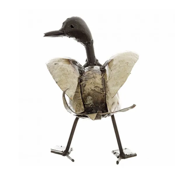 National Trust White Duck Metal Sculpture Best